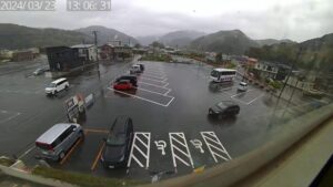 静岡県河津町 河津桜観光交流館駐車場のライブカメラ
