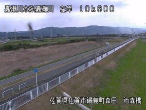 佐賀県佐賀市 嘉瀬川 池森橋のライブカメラ