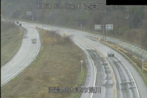 滋賀県大津市 国道161号 志賀インターチェンジのライブカメラ