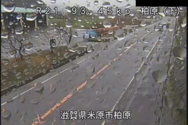 国道21号 柏原のライブカメラ|滋賀県米原市のサムネイル