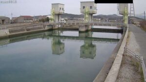 兵庫県南あわじ市 倭文川 松島堰局のライブカメラ