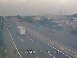 千葉県千葉市 東関東自動車道 千葉北インターチェンジのライブカメラ