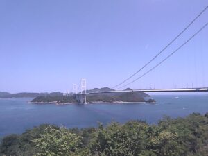 愛媛県今治市 来島海峡のライブカメラ