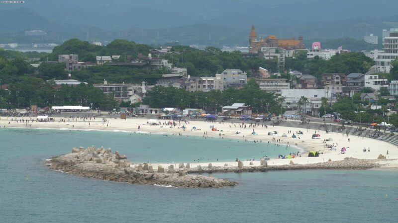 ホテルシーモアから白良浜のライブカメラ|和歌山県白浜町のサムネイル