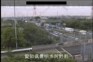愛知県豊明市 国道23号 豊明インターチェンジのライブカメラ