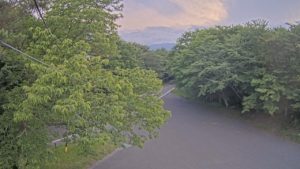 福島県西郷村 国道289号 座頭ころばし展望台のライブカメラ