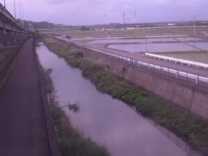 神奈川県厚木市 山際川 小平橋上流のライブカメラ