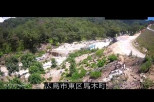 広島県広島市 大谷川 広島市東区馬木町のライブカメラ