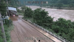 山形県戸沢村 国道47号 猪ノ鼻のライブカメラ