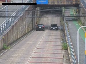 島根県益田市 島根県道310号 益田駅前アンダー北のライブカメラ