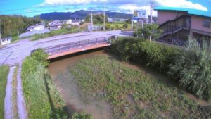 福岡県古賀市 谷山川 川原橋のライブカメラ
