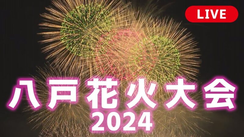八戸花火大会のライブカメラ|青森県八戸市のサムネイル