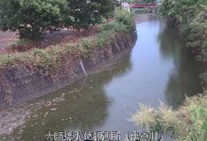 和歌山県海南市 亀の川 大師橋のライブカメラ