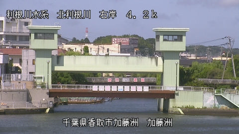 北利根川 加藤洲のライブカメラ|千葉県香取市のサムネイル
