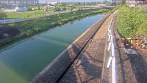 愛知県春日井市 八田川 西浦橋上流のライブカメラ
