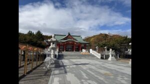 北海道苫小牧市 樽前山神社境内・拝殿のライブカメラ