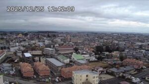 栃木県大田原市 市役所屋上から大田原市内のライブカメラ