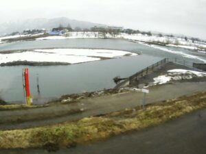 山形県鶴岡市 赤川 黒川 23.4k右岸のライブカメラ