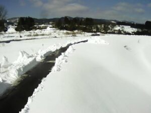 山形県戸沢村 鮭川 岩清水 3.0k左岸のライブカメラ