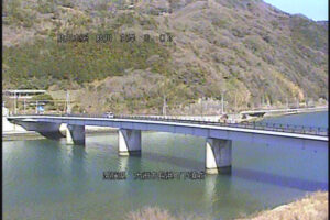 愛媛県大洲市 肱川 左岸3.0k 長浜町下須戒 大和橋のライブカメラ