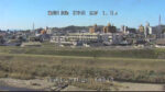 石手川 左岸1k5 松山市 ＪＲ鉄橋下流のライブカメラ|愛媛県松山市のサムネイル
