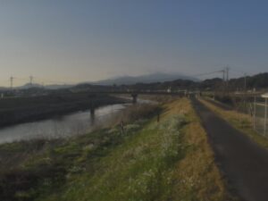 鹿児島県鹿屋市 肝属川 左岸14k2大正橋下流のライブカメラ