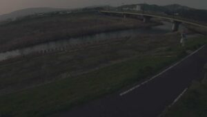 鳥取県倉吉市 小鴨川 右岸 3k200のライブカメラ
