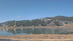 広島県広島市 太田川 左岸 1.8kmのライブカメラ