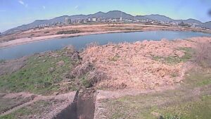 広島県広島市 太田川 左岸 9.8kmのライブカメラ