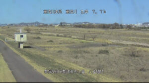 愛媛県砥部町 重信川 左岸7k7 砥部町 八倉樋門のライブカメラ