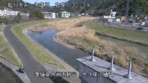 愛媛県大洲市 矢落川 右岸3k3大洲市 新大橋のライブカメラ