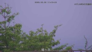 長野県飯田市 しらびそ高原からのライブカメラ