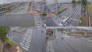群馬県前橋市 群馬県道・埼玉県道13号 六供町交差点のライブカメラ